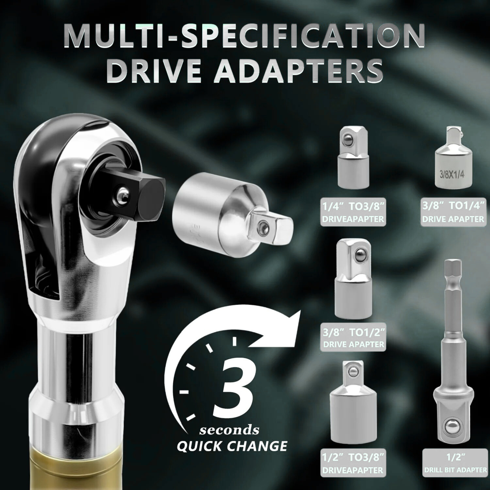 ProToolGarage - Offset Impact Wrench Extension