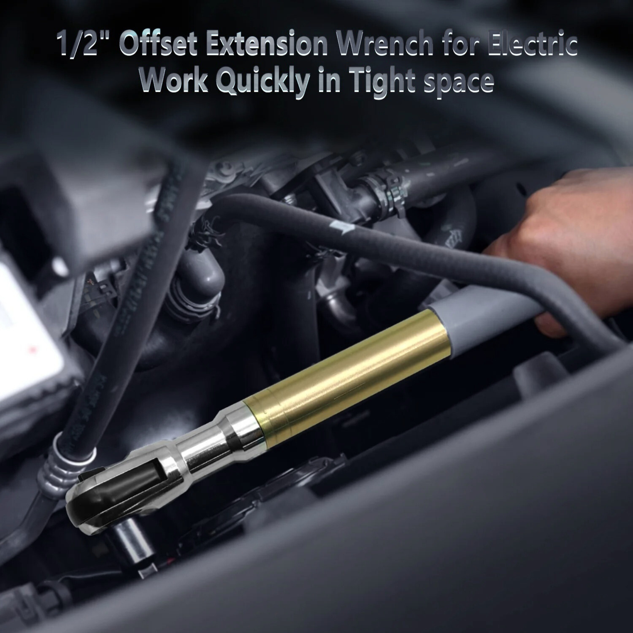 ProToolGarage - Offset Impact Wrench Extension